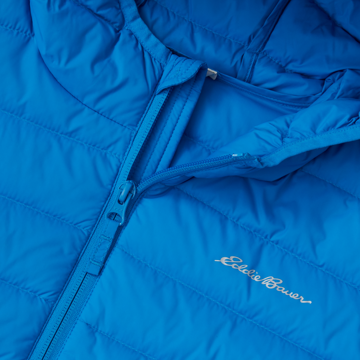 Down Hooded JKT-French Blue-18