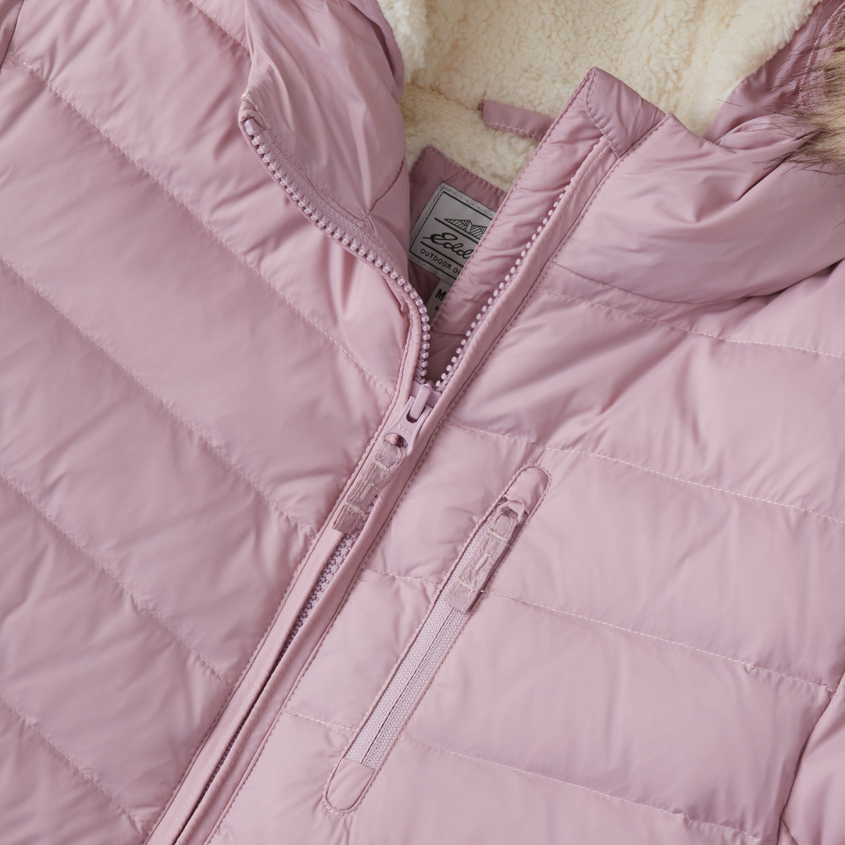 Girls' Sun Valley Down Parka-Dawn Pink-7