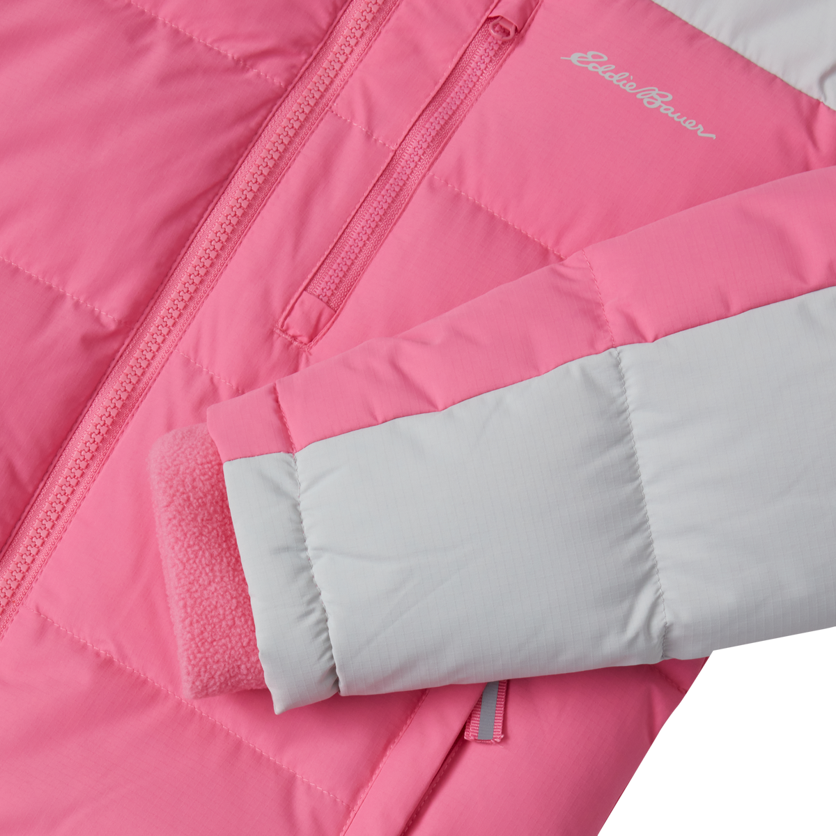 Girls' Classic Down Jacket-Azalea Pink-4
