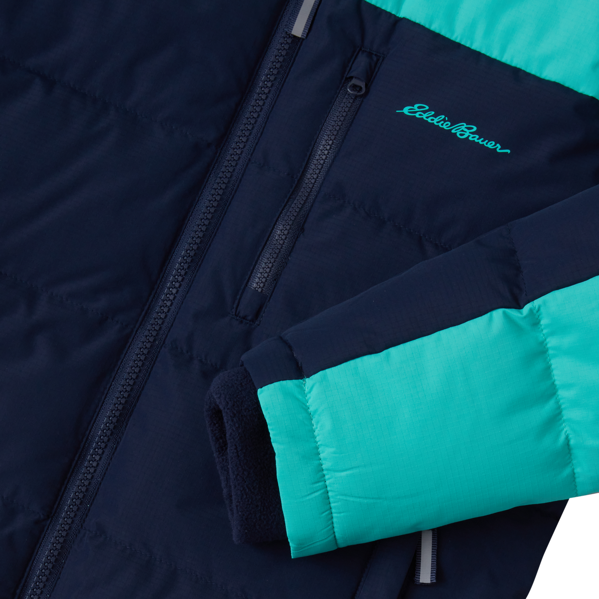 Girls' Classic Down Jacket-Peacoat-16