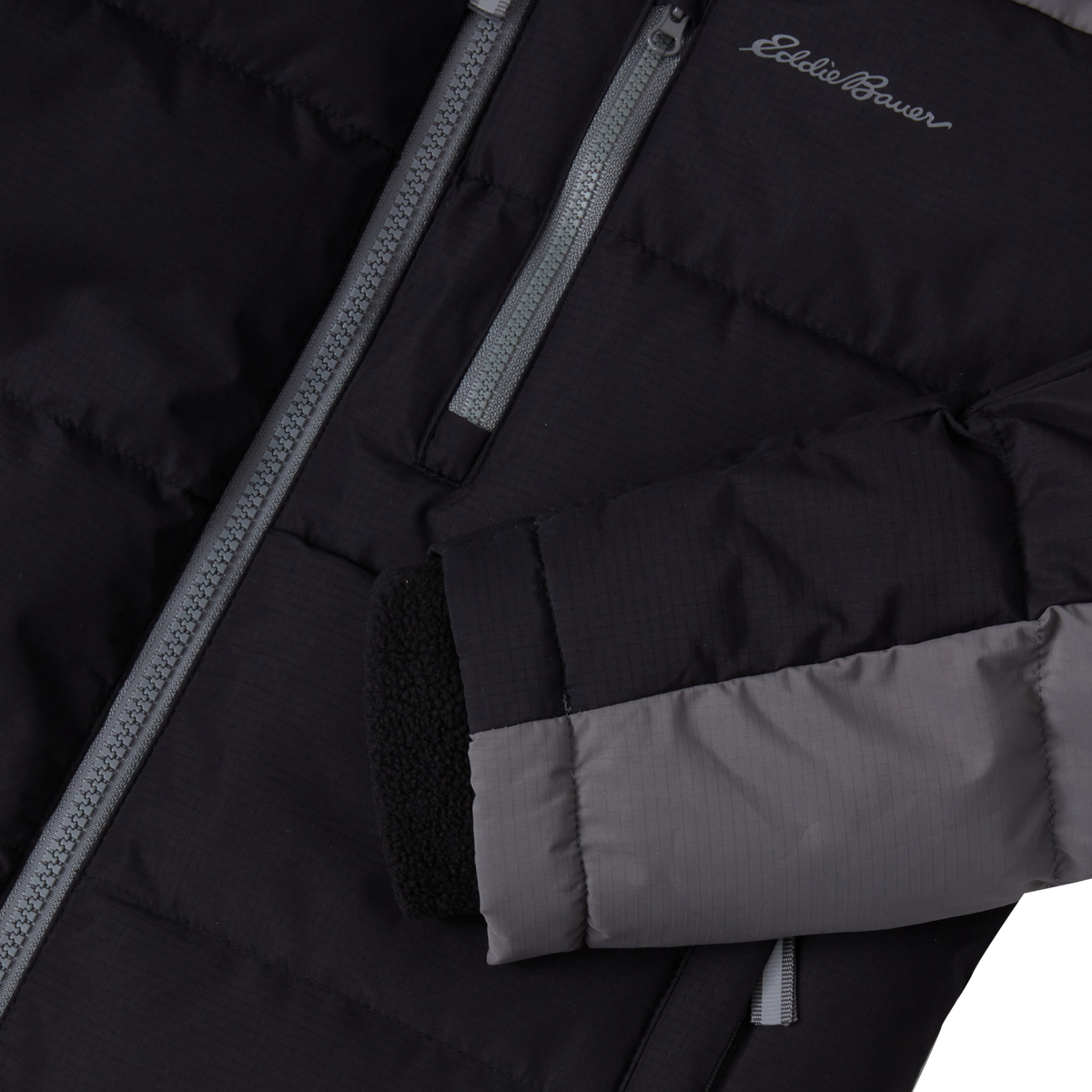 Boys' Classic Down Jacket-Black Onyx-4