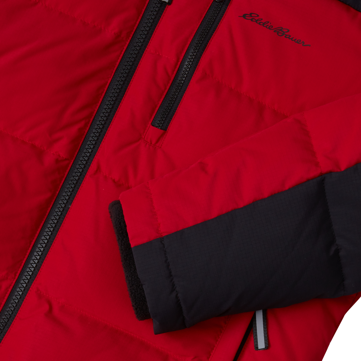Boys' Classic Down Jacket-Equestrian Red-12