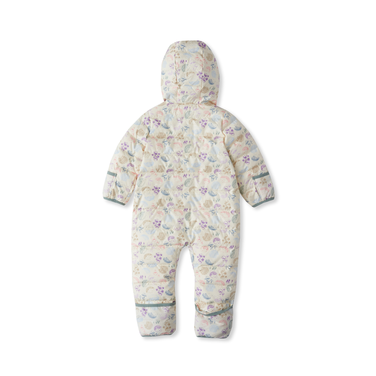 Infant Down Snowsuit-Egret-5