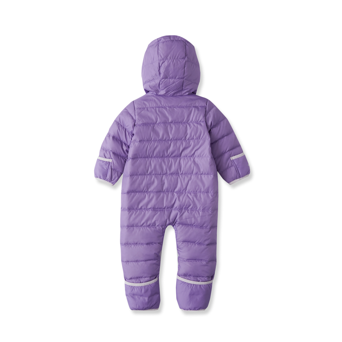 Infant Down Snowsuit-English Lavender-8