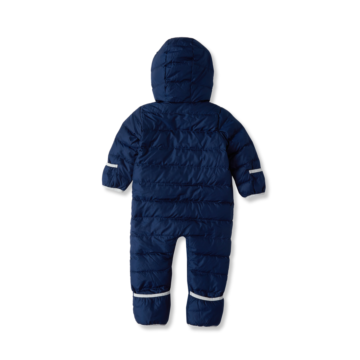 Infant Down Snowsuit-Navy Blue-14
