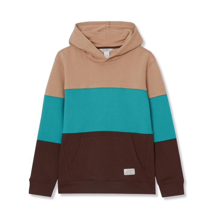 Boys' Camp Fleece Colorblocked Hoodie
