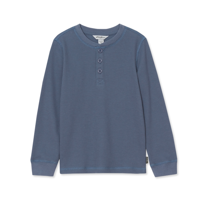 Boys' Long-Sleeve Thermal Henley
