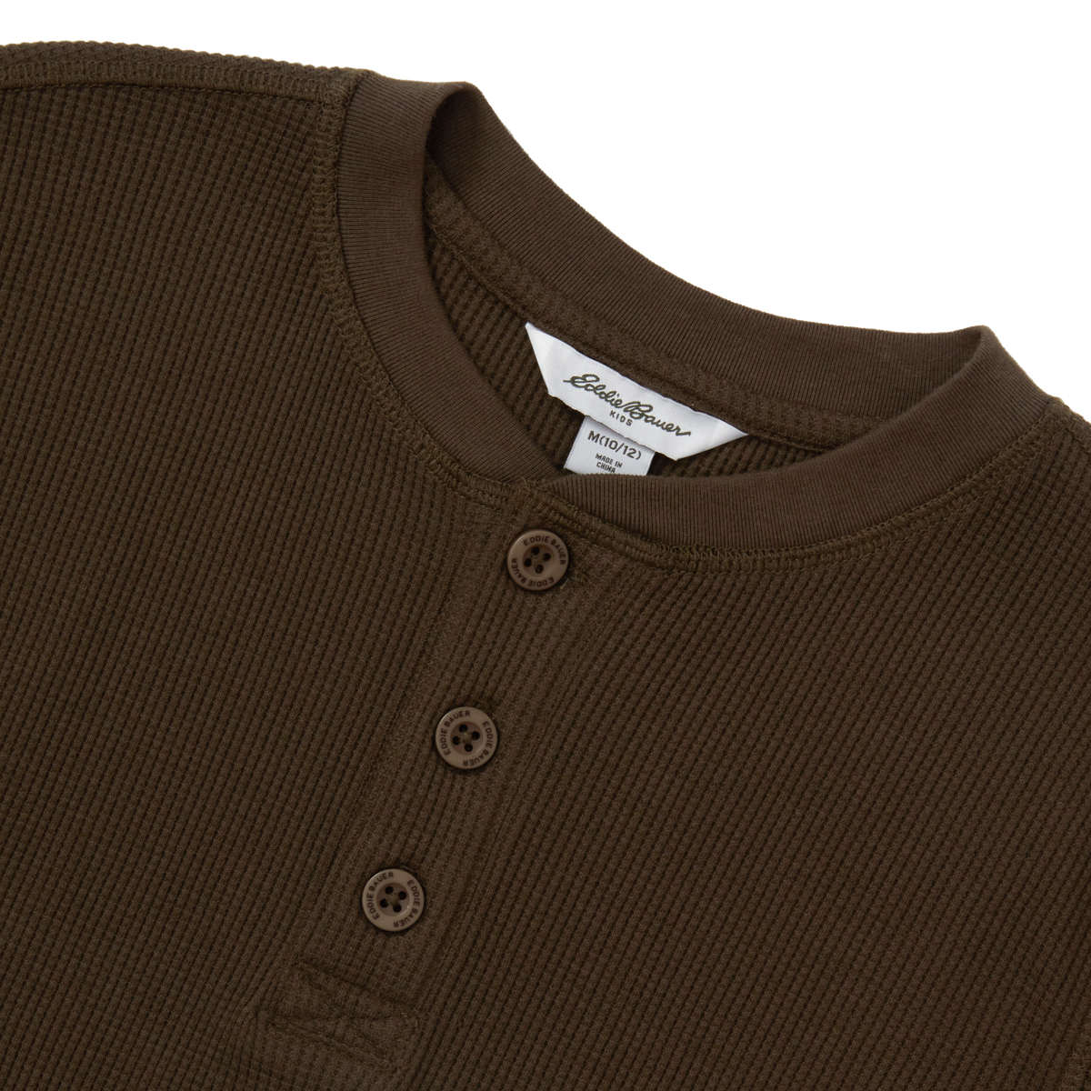 Boys' Long-Sleeve Thermal Henley-Forest Night-6