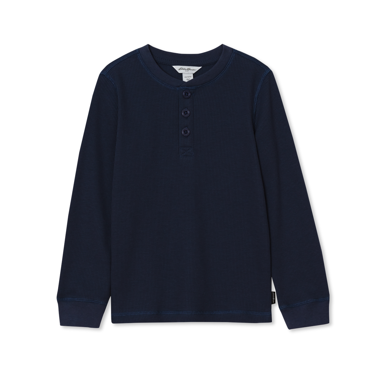 Boys' Long-Sleeve Thermal Henley-Peacoat-10