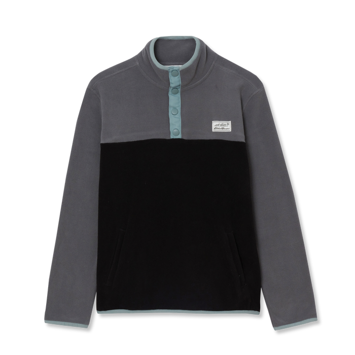 Boys' Quest Fleece Snap-Neck Pullover