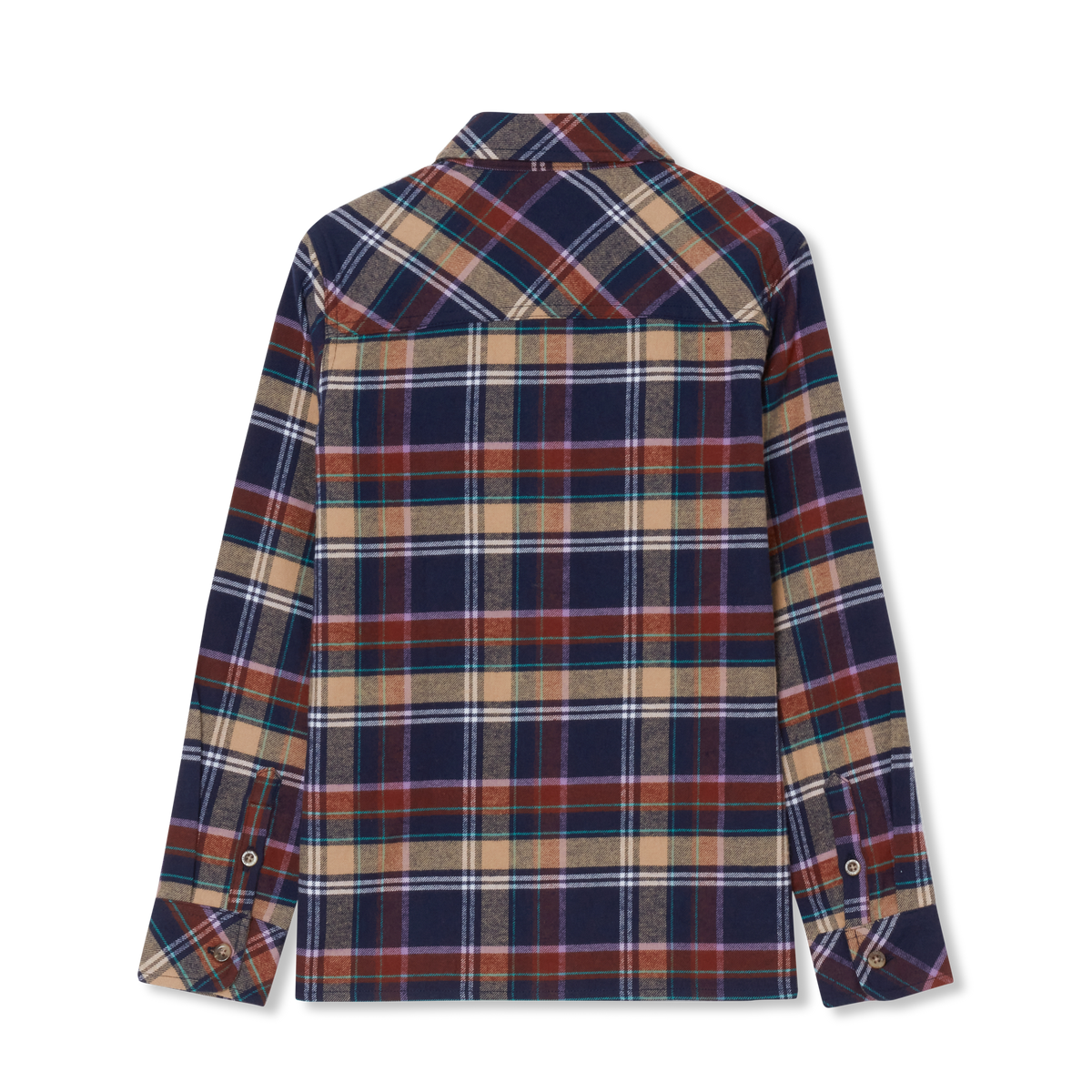 Boys' Favorite Flannel Shirt-Peacoat-2