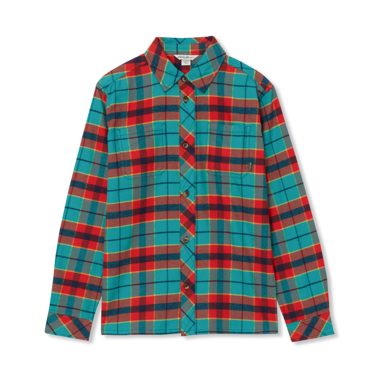Boys' Favorite Flannel Shirt-Porcelain Green-4