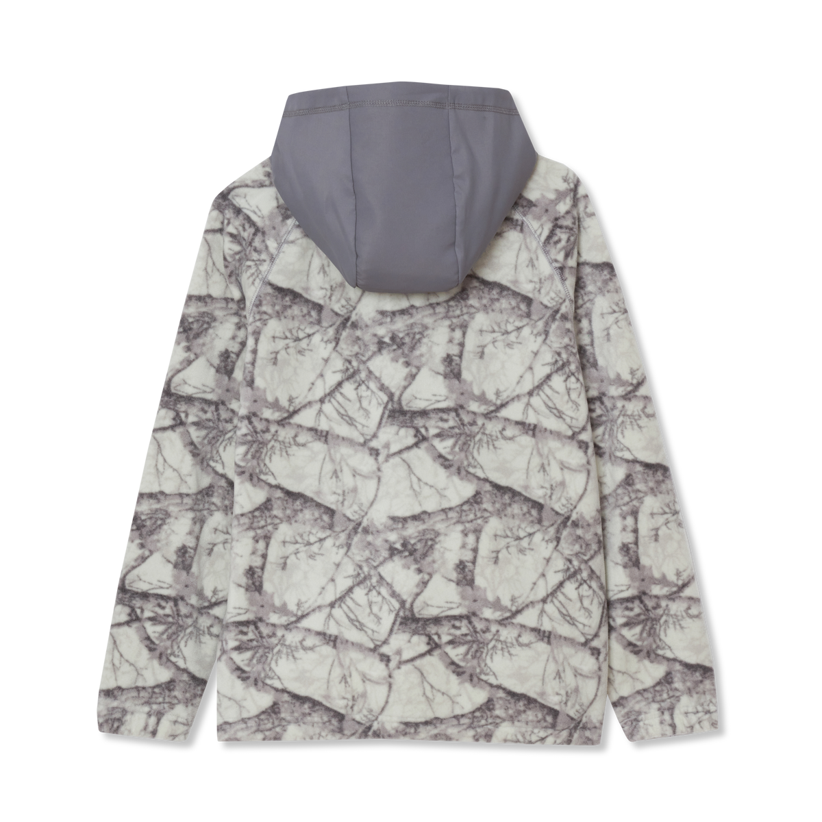 Boys' Quest Fleece Quarter-Zip Hoodie-Quiet Shade-2