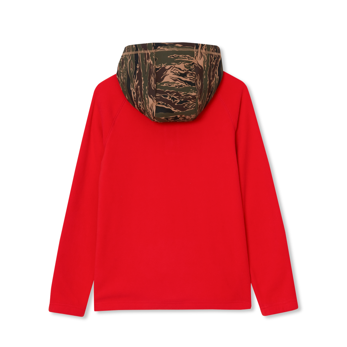 Boys' Quest Fleece Quarter-Zip Hoodie-Valiant Poppy-5