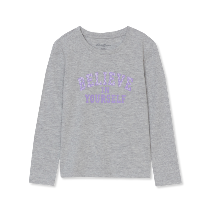 Girls' Long-Sleeve Graphic Tee