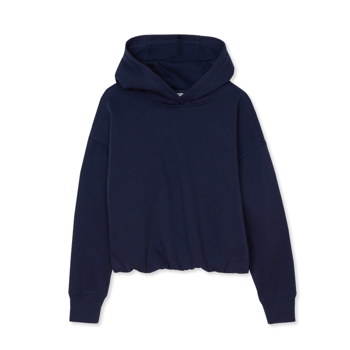 Girls' Crop Bubble Hoodie