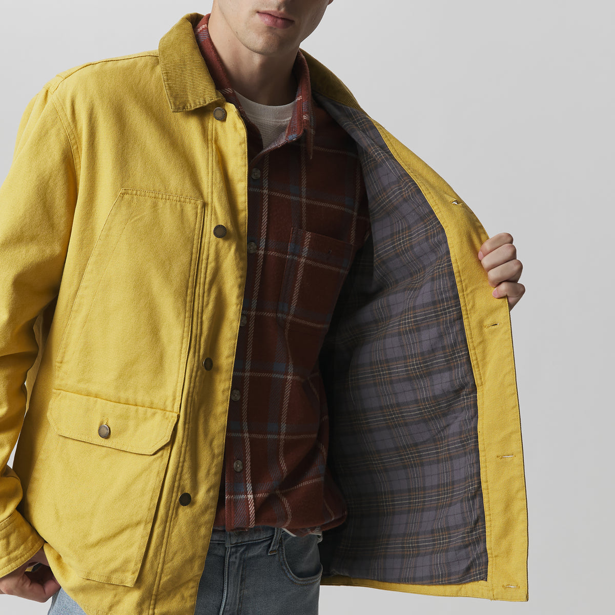 Men's EB Barn Coat 2.0-Golden Oak-4