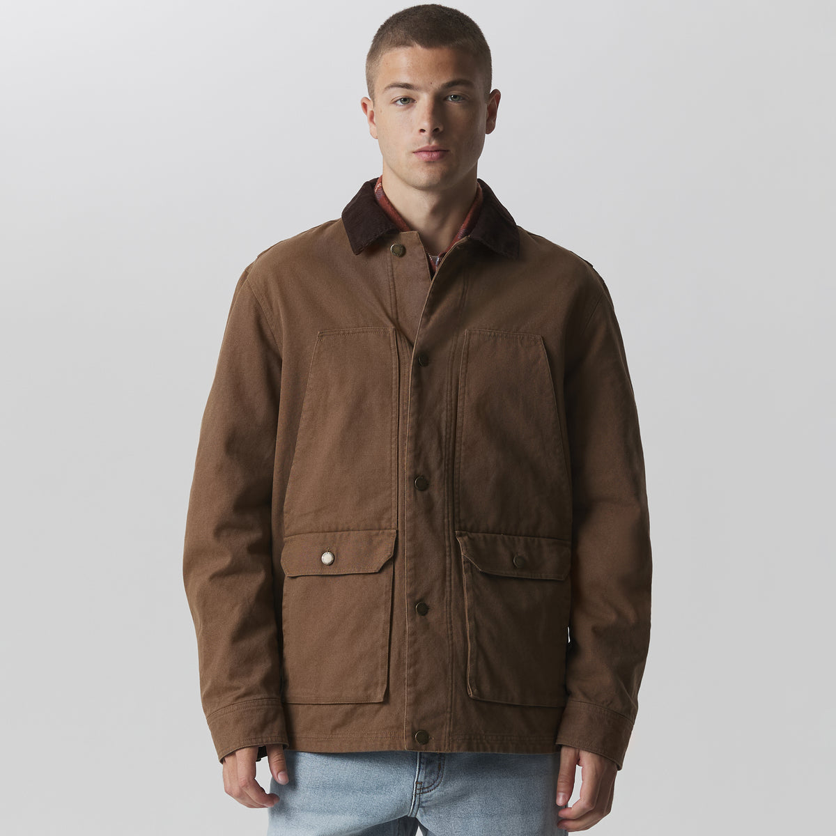 Men's EB Barn Coat 2.0-Hazelnut-5