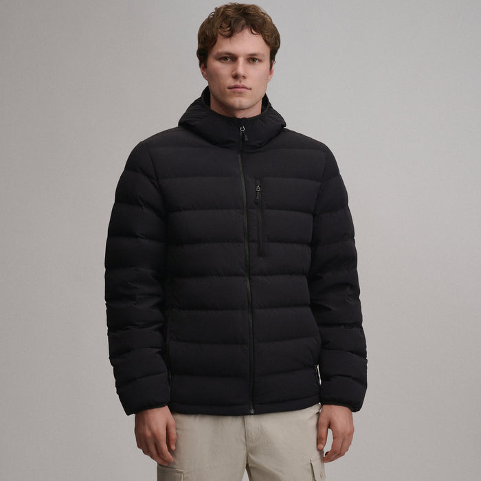 Men's EB Stretch Down Hooded Jacket