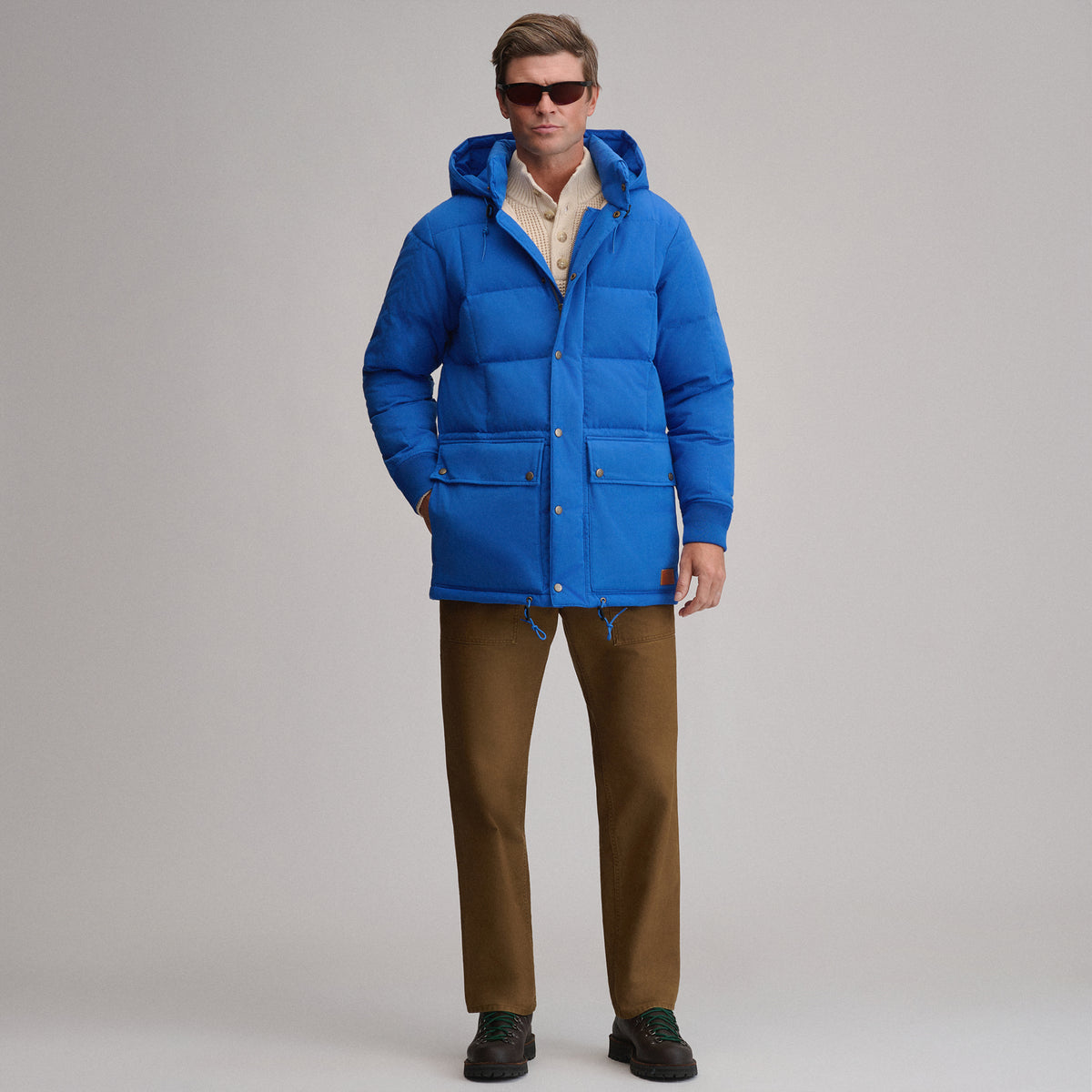 Men's Kara Koram Parka-Brilliant Blue-6