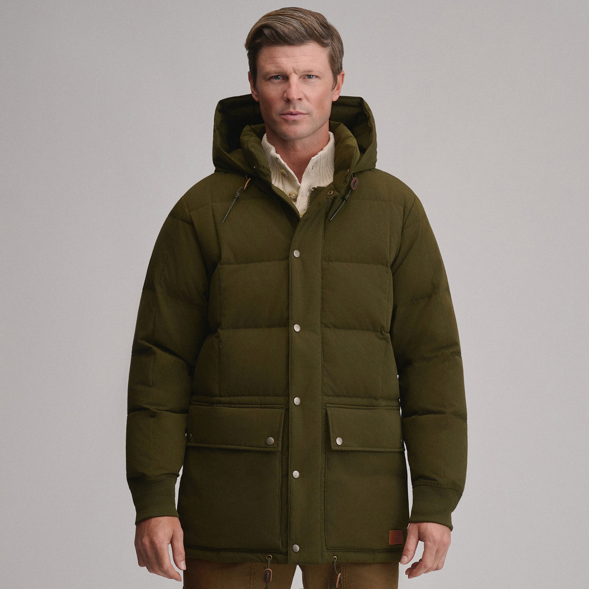 Men's Kara Koram Parka-Deep Olive-7