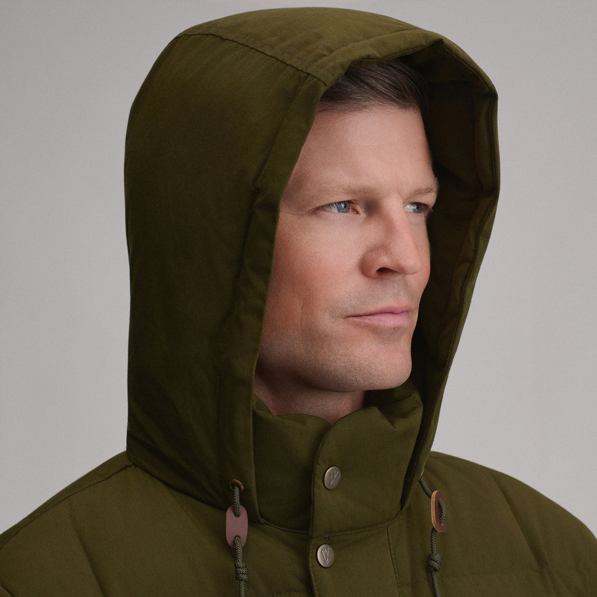 Men's Kara Koram Parka-Deep Olive-10
