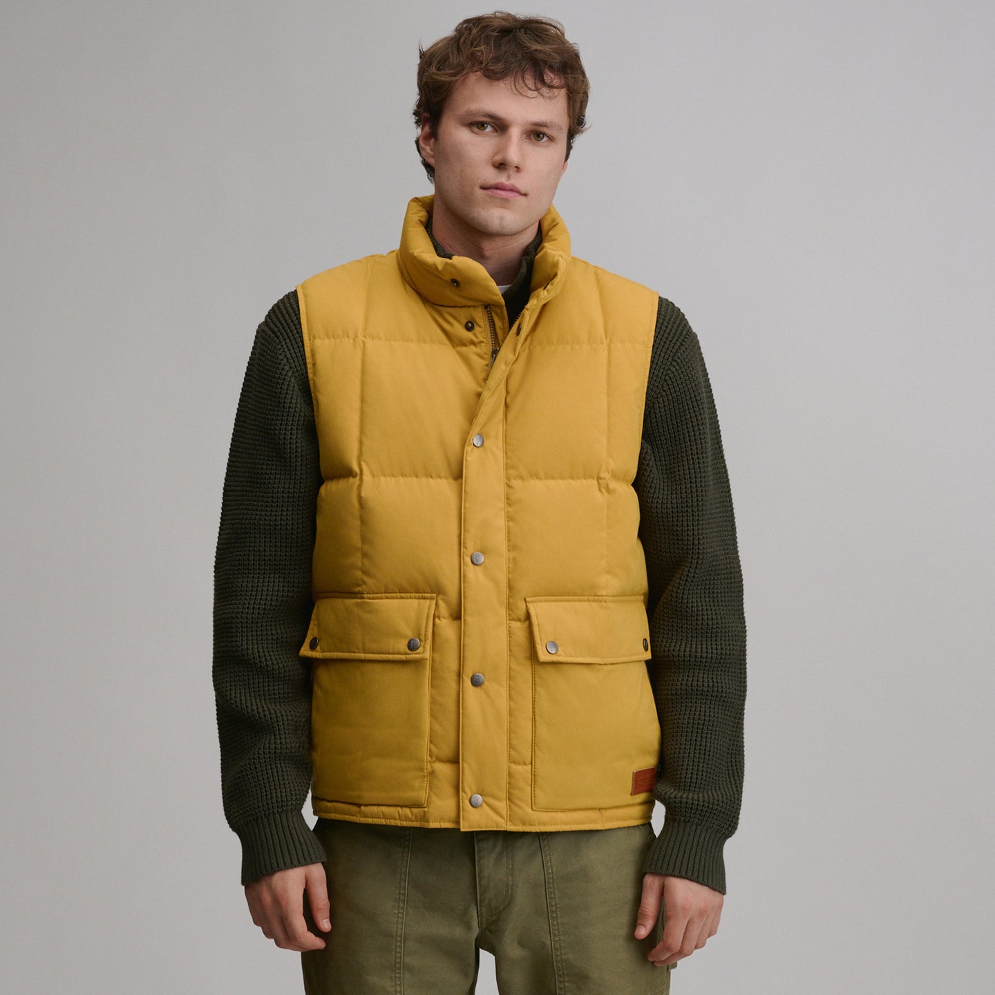 Kara Koram Vest-Golden Oak-1