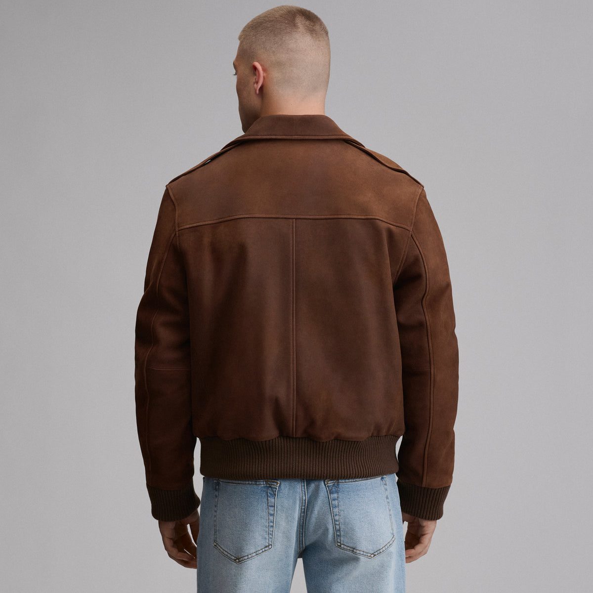 Leather Bomber-Brown-2