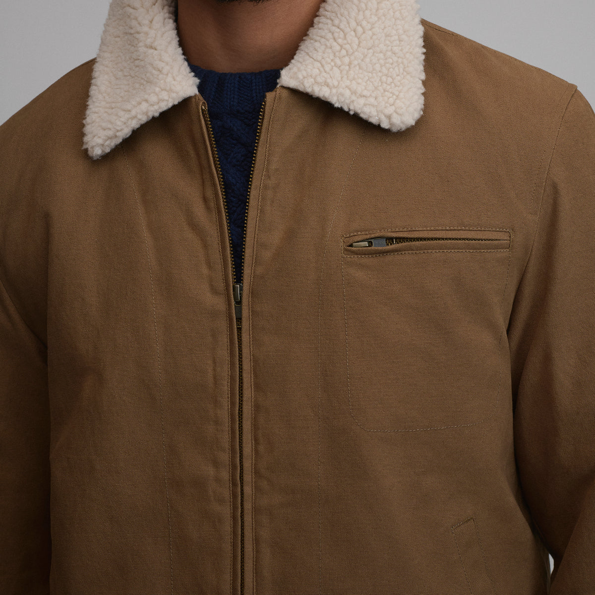 Winter Trucker Jacket-Hazelnut-8