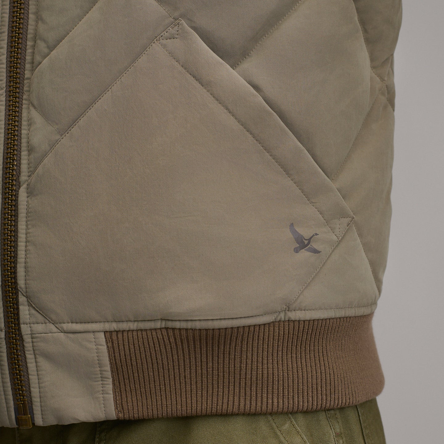Men's 1936 Skyliner Model Down Jacket-Mushroom-4