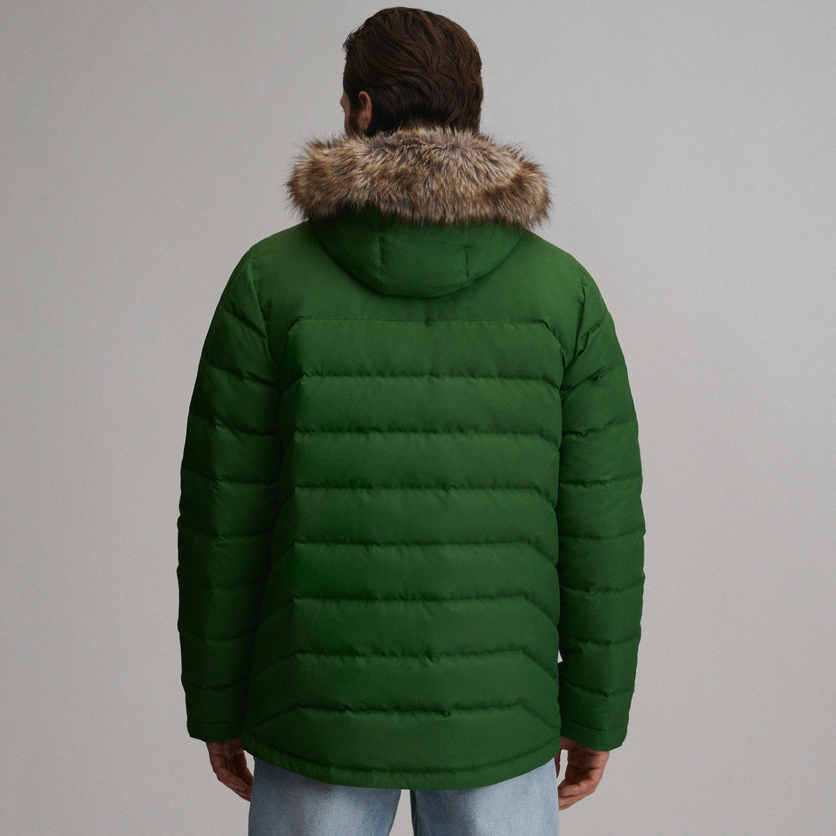 Boundary Pass Down Parka-Asparagus-2