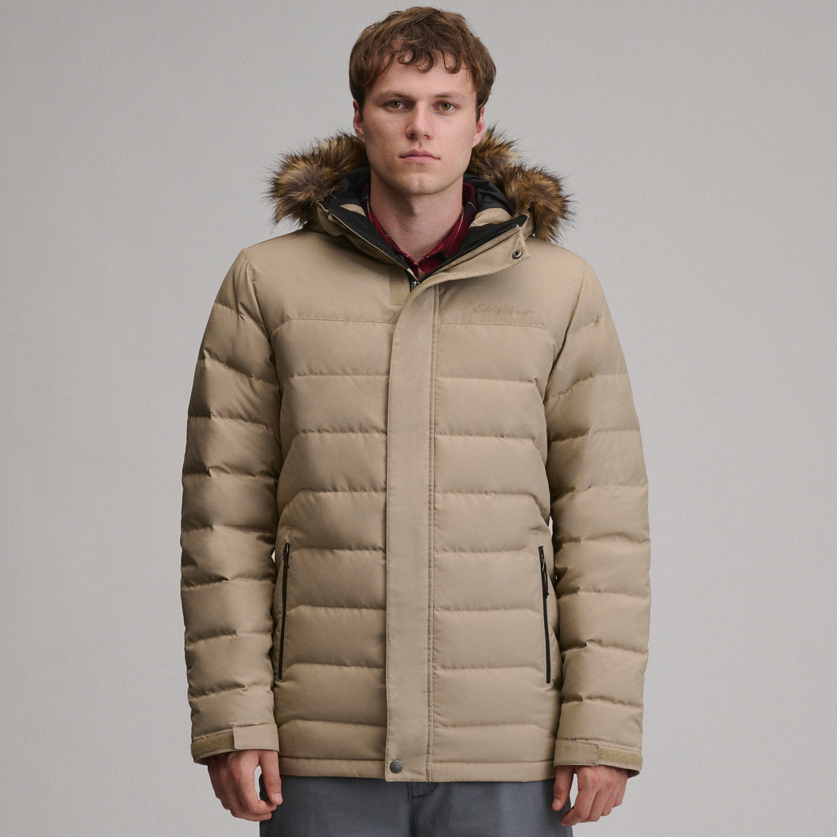 Boundary Pass Down Parka-Ltkhaki-13