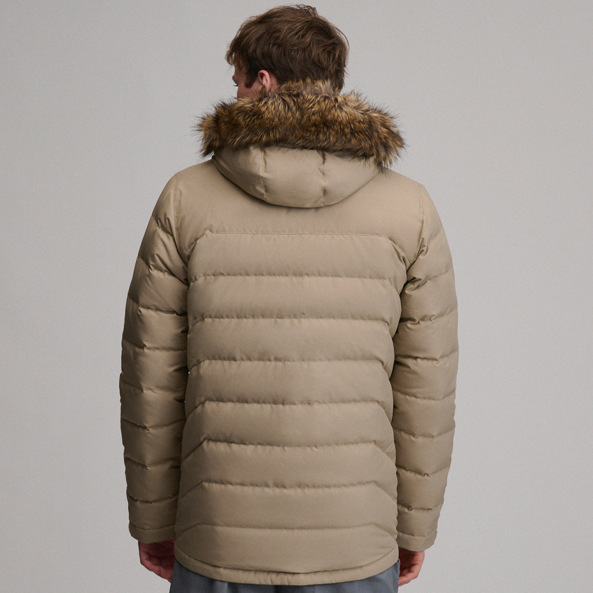Boundary Pass Down Parka-Ltkhaki-14