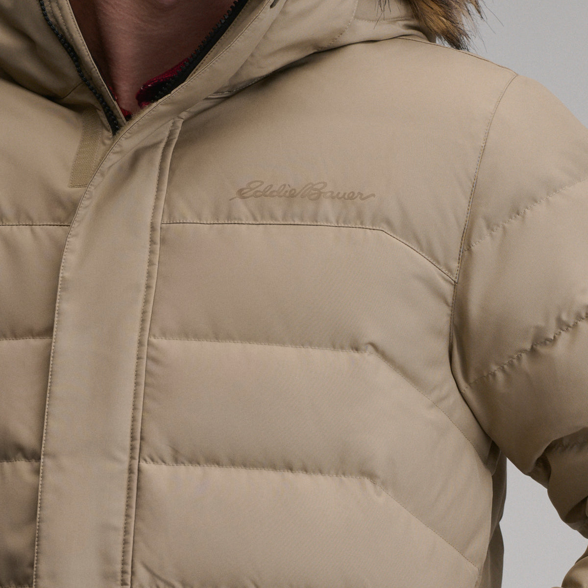 Boundary Pass Down Parka-Ltkhaki-15