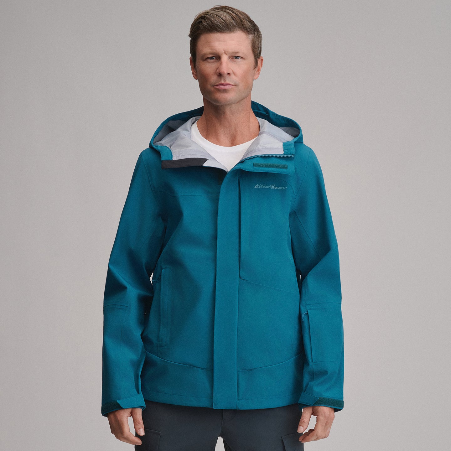 Men's Chair Six Shell Jacket-Meridian Blue-1