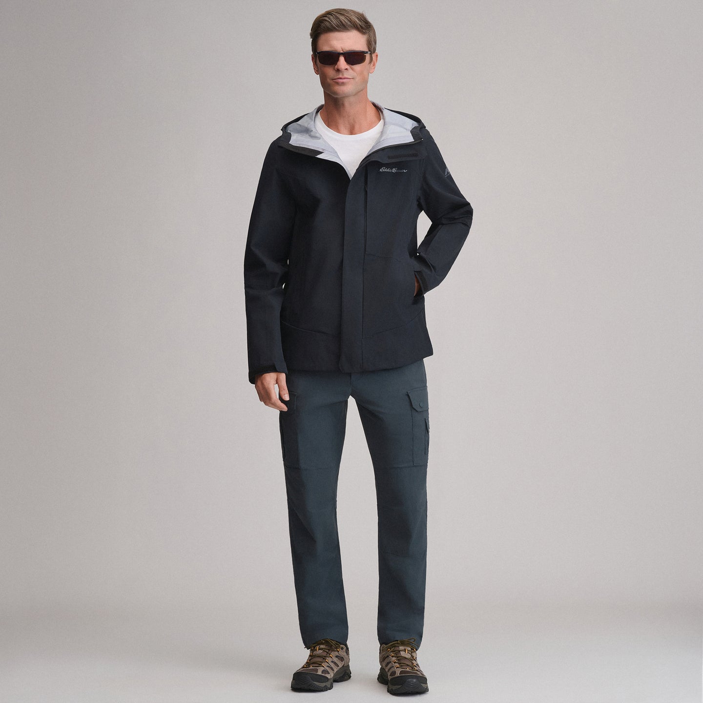 Men's Chair Six Shell Jacket-Black-13