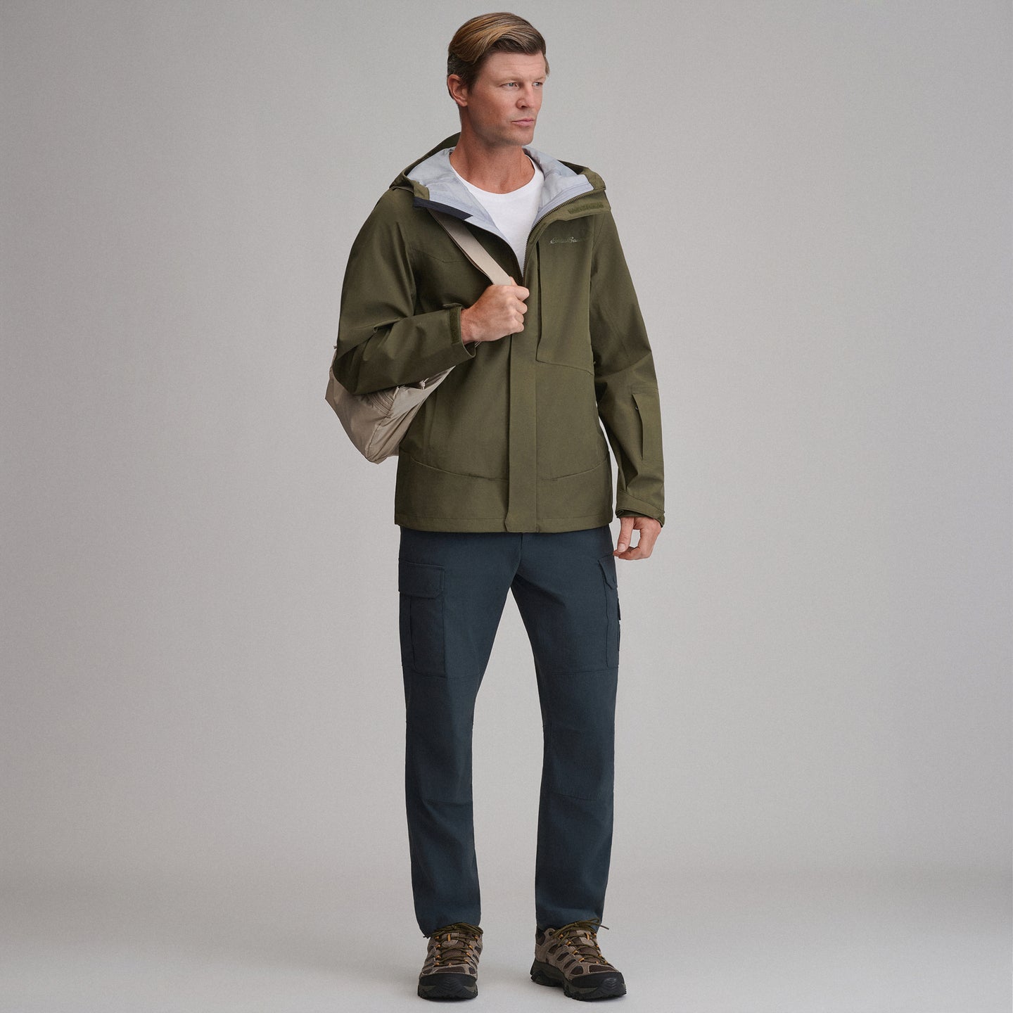 Men's Chair Six Shell Jacket-Dark Fatigue-20