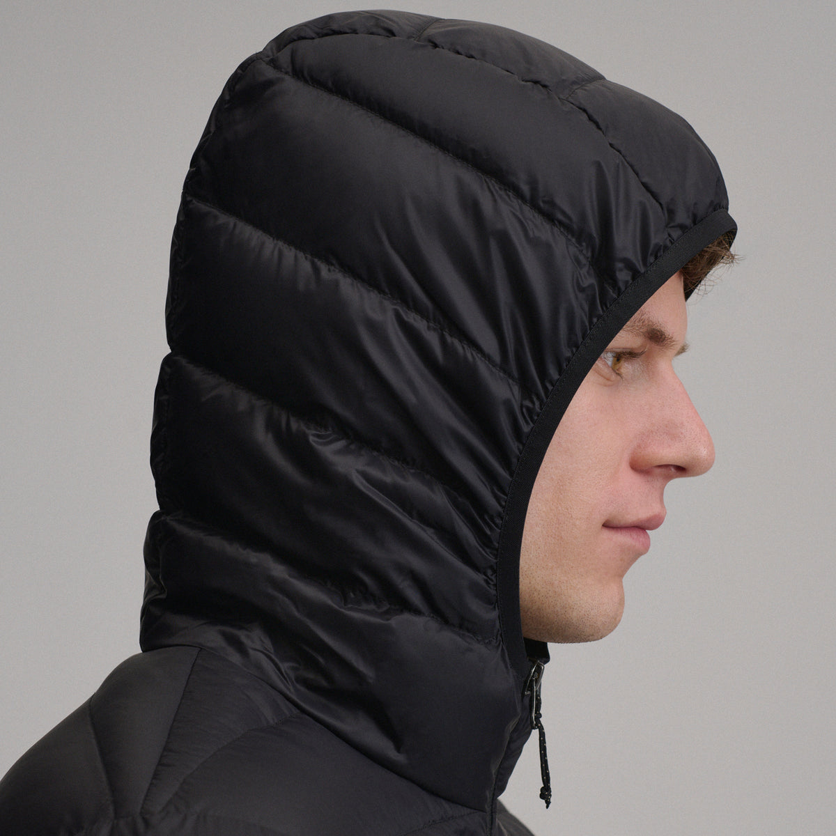 Cirruslite Down Hooded Jacket-Black-4