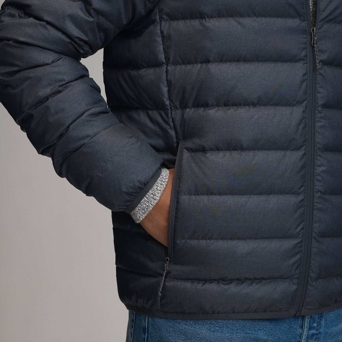 Cirruslite Down Jacket-Dark Smoke Heather-21