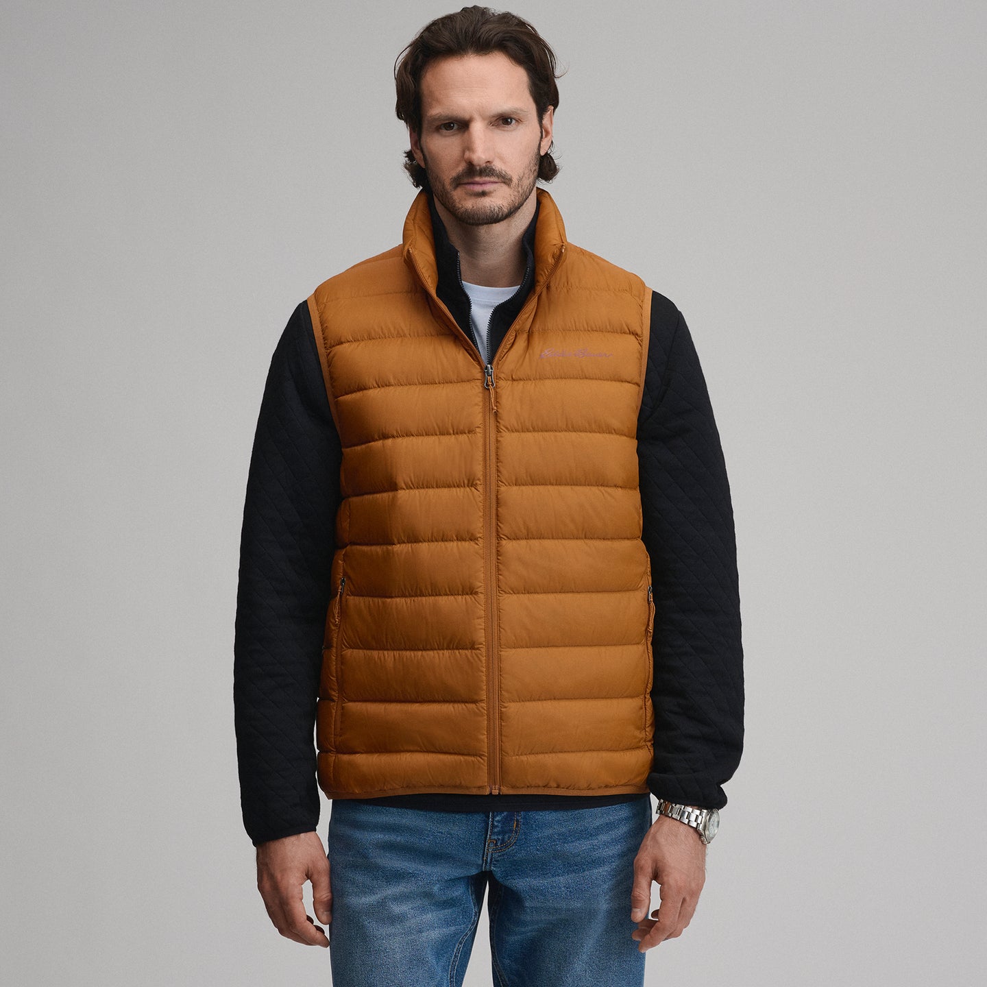 Men's CirrusLite Down Vest-Cedar-1