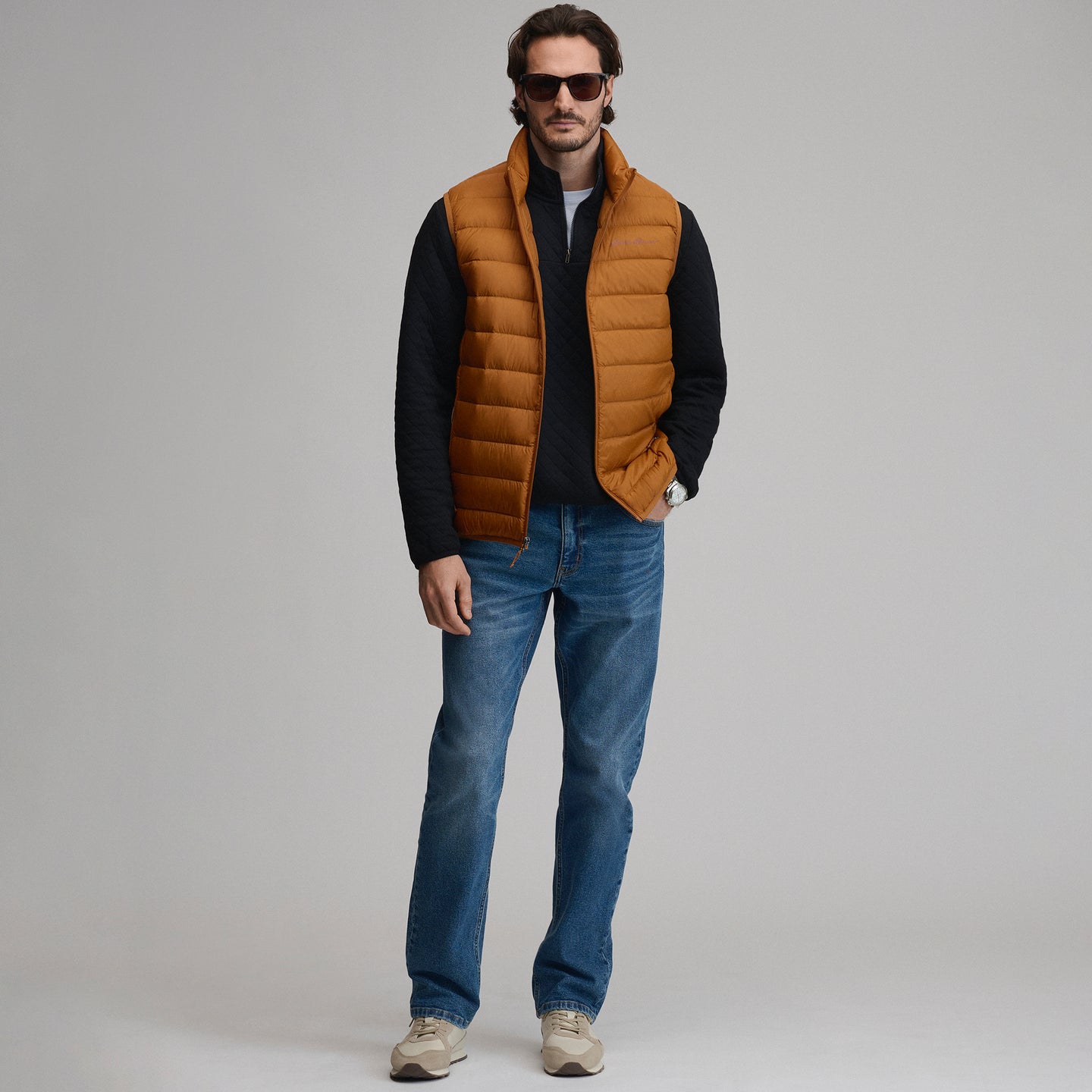 Men's CirrusLite Down Vest-Cedar-5