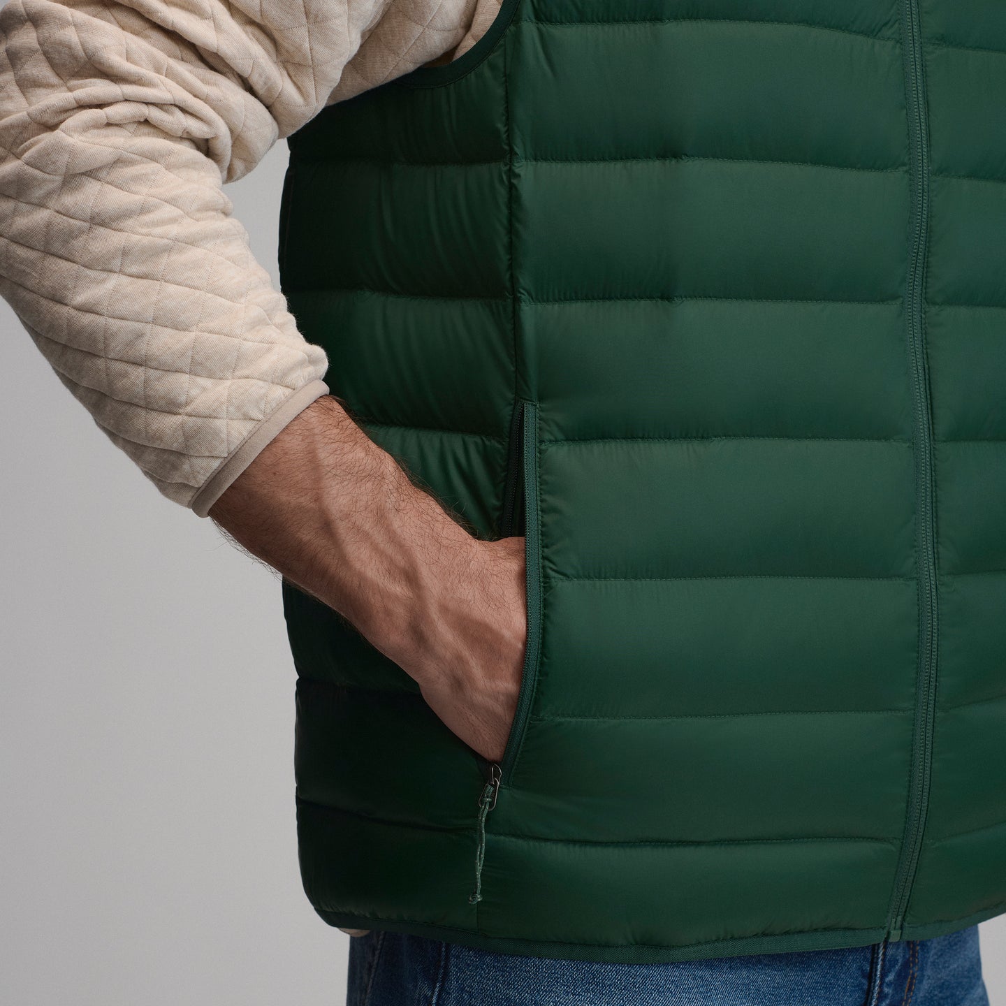 Men's CirrusLite Down Vest-Dark Mint-9