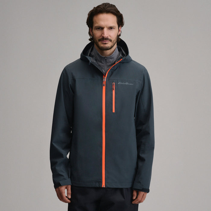 Men's Cloud Cap Waterproof Stretch Hooded Rain Jacket