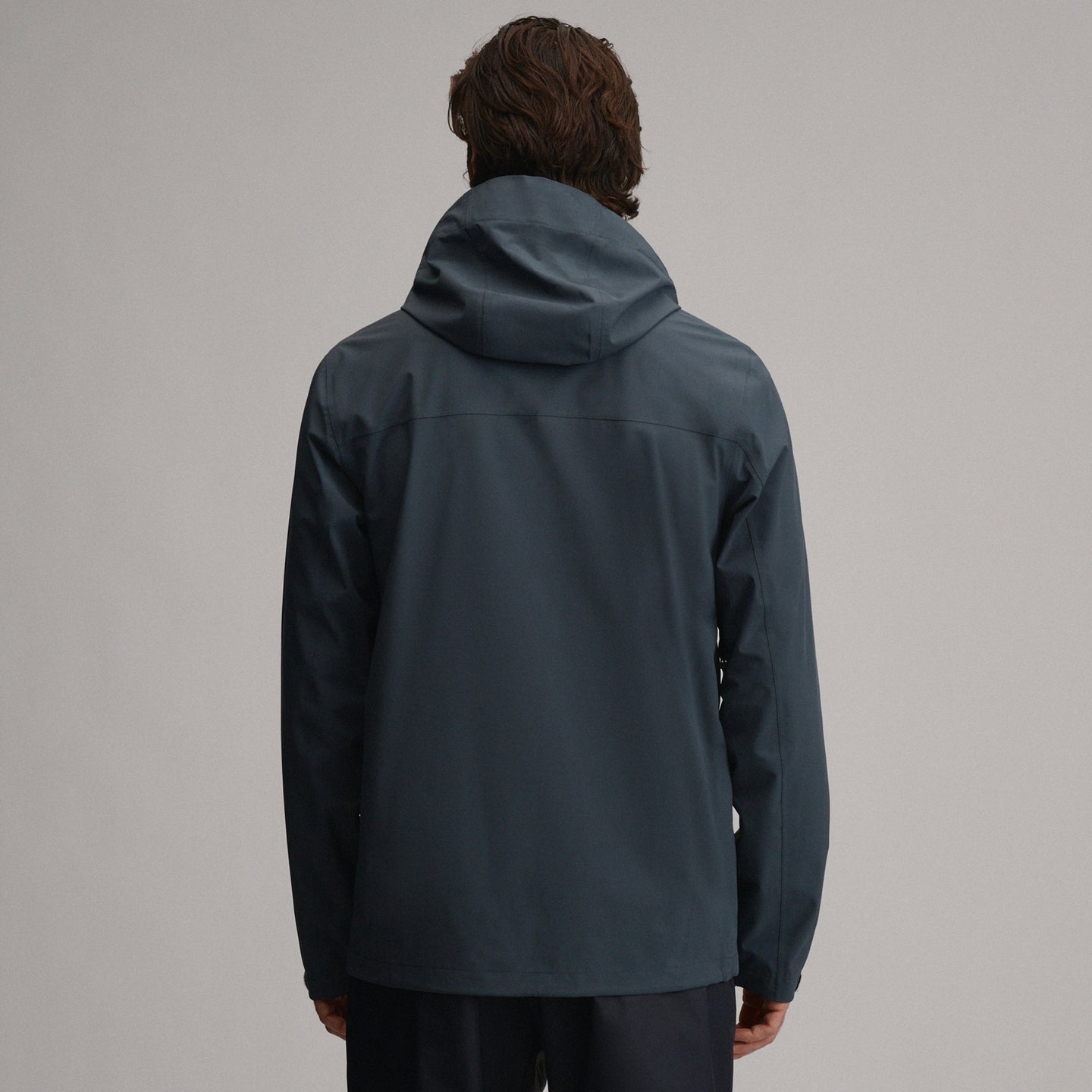 Men's Cloud Cap Waterproof Stretch Hooded Rain Jacket-Storm-18