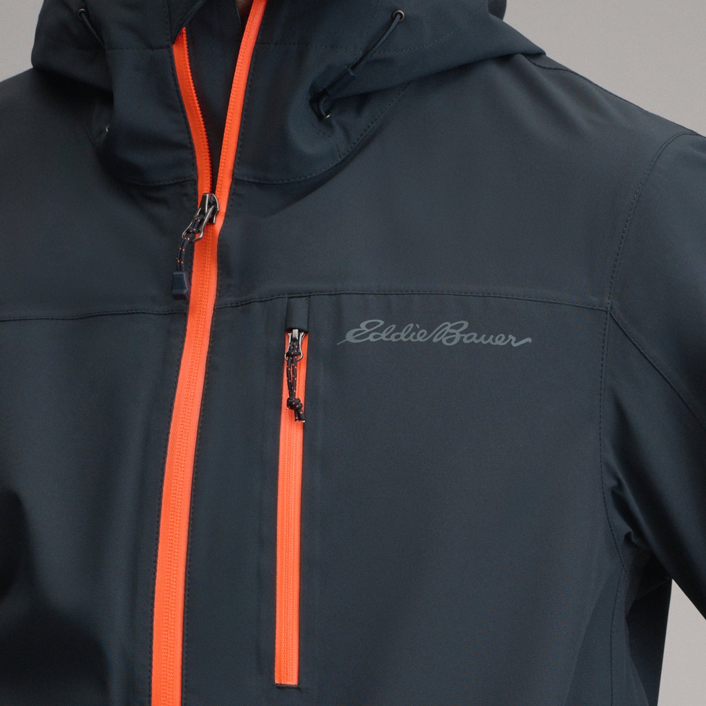 Men's Cloud Cap Waterproof Stretch Hooded Rain Jacket-Storm-21
