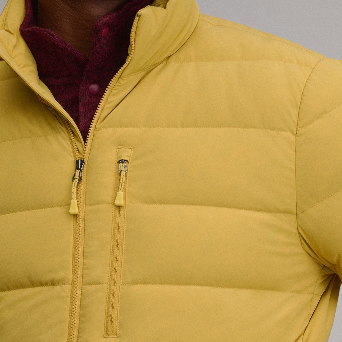 EB Stretch Down Jacket-Golden Oak-3
