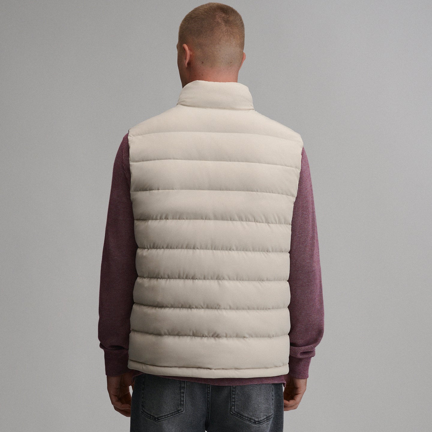Men's EB Stretch Down Vest-Jute-12