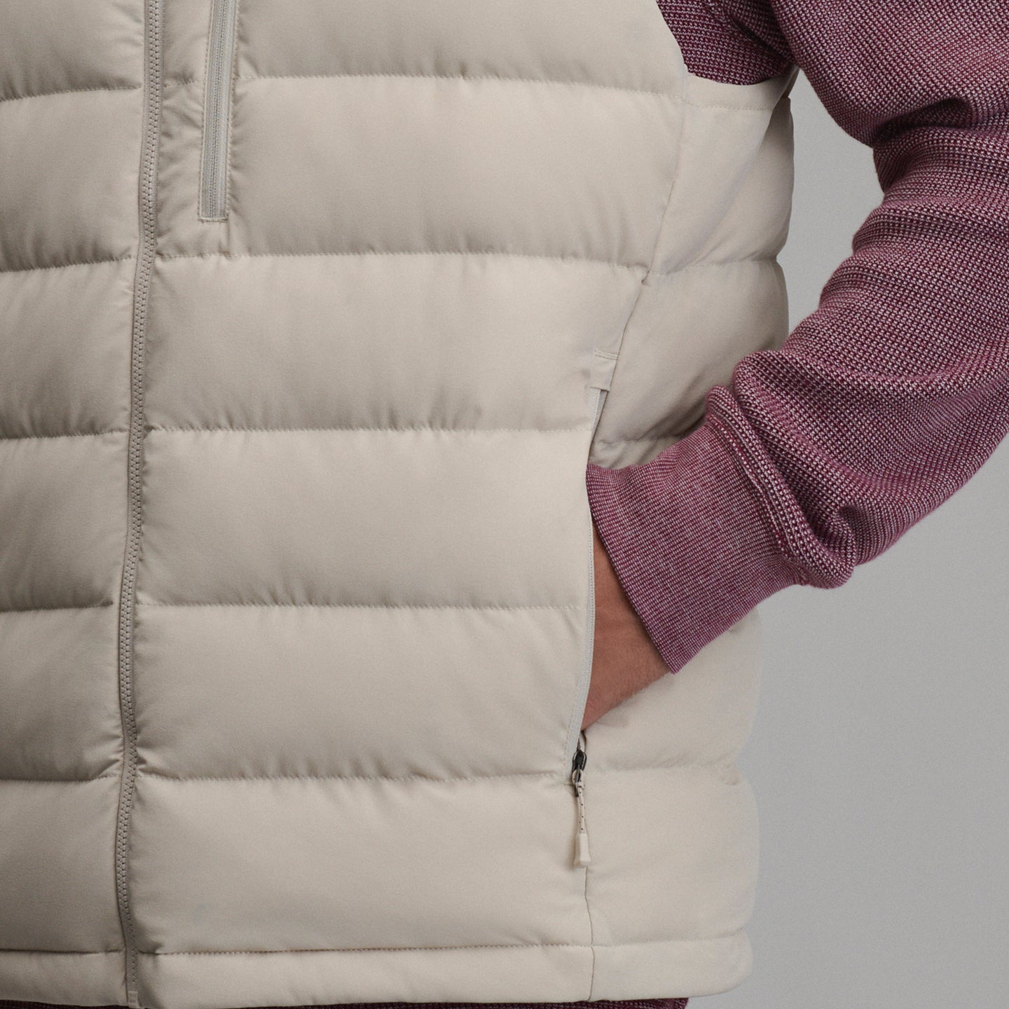 Men's EB Stretch Down Vest-Jute-13
