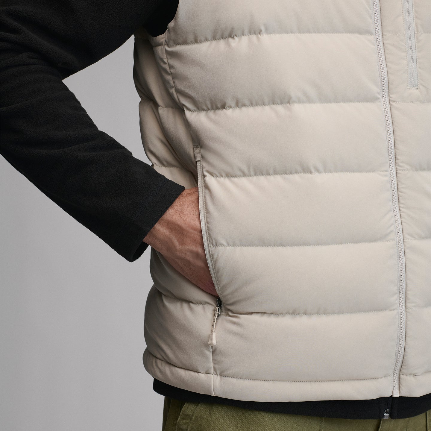 Men's EB Stretch Down Vest-Jute-14