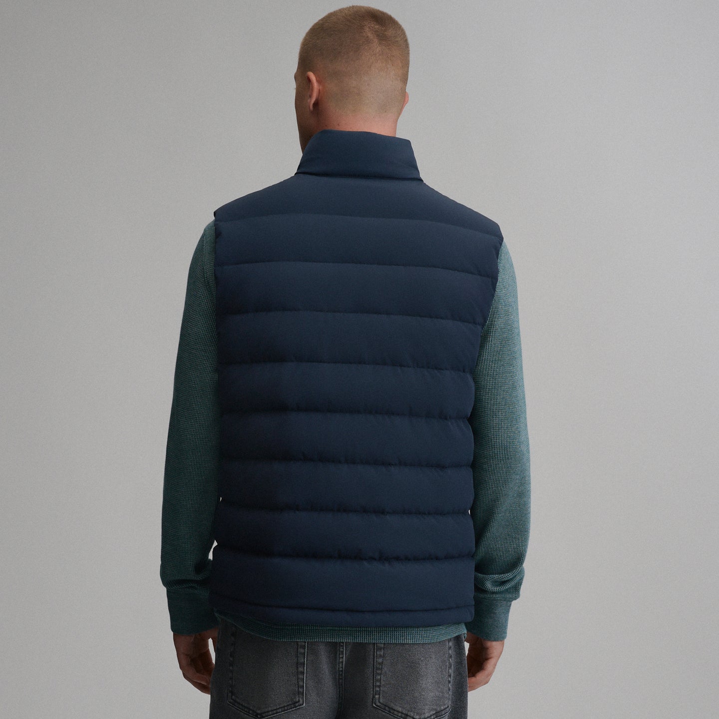Men's EB Stretch Down Vest-Storm-17